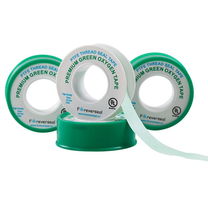نوار آب بندی سبز Ptfe با کد رنگ