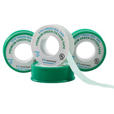 Color-coded Green Ptfe Sealing Tape